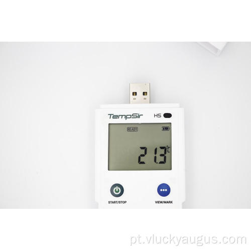 Dados de temperatura Monitoramento de temperatura do logger e umidade